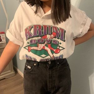 Vintage baseball tee
